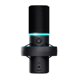 Trust GXT 255+ Onyx Micrófono USB para PC con Patrón Cardioide, Filtro Antipop, LED, 24-bit/96 kHz, Negro - 24354