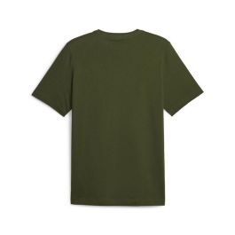Camiseta de Manga Corta Hombre Puma 586759 30 Verde oscuro (L)