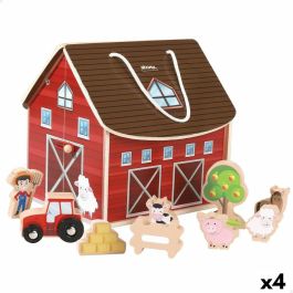 Playset Woomax Granja 9 Piezas 4 Unidades 19 x 18 x 19 cm Precio: 46.49999992. SKU: B16FJQBKF3