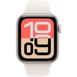 Apple Watch SE 3 Aluminium 44mm Polarstern (Sportarmband polarstern) M/L