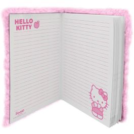 KIDS LICENSING Diario peluche Hello Kitty 21x15,5cm