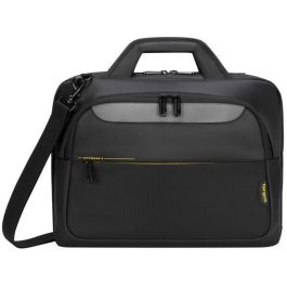 Targus Citygear Maletín Toploader Versátil Negro para Portátil y Tablet 12-14 pulgadas (35,6 cm) con Protección Dome y Asa Acolchada