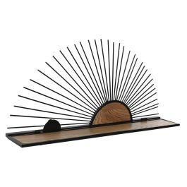 Estanteria Pared Urban DKD Home Decor Negro Natural 10.5 x 28 x 58 cm Precio: 27.50000033. SKU: B1869296GF