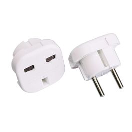 Adaptador europeo - británico 16 a 250 v blanco (retractilado) Precio: 2.50000036. SKU: B1DGHWQWKB