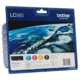 Brother Tinta Bk-C-M-Y DCP-J125 J140W J315W J515W MFC-J220 J265W J410 J415W Pack 4 Colores Precio: 45.50000026. SKU: S8402112