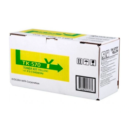 Kyocera Toner Laser TK570Y para FS-5400 Amarillo