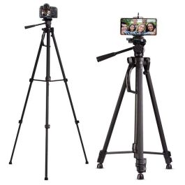 CoreParts Tripod Stand 51cm-180cm, Fit for all Cameras and 4-7" Phones - Multi-Direction with Adjustable Height - VCT-618N Precio: 53.99000035. SKU: B1AM7HSKJY