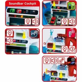 Klein 4009847028204 Garage Bosch Car Service Mega Universe Juguete Incluye Varios Elementos de Juego y 5 Vehículos