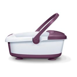 Beurer FB-21 Hidromasaje Pies con Luz y 3 Cabezales Masaje Vibratorio Burbujas y Regulación Temperatura