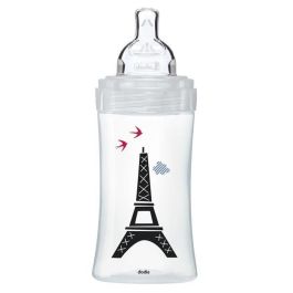 Dodie Biberón Anticólicos Sensation + Paris Vidrio Farmacéutico Ultra Resistente - Tetina Plana Lactancia Materna Fácil Agarre Antigoteo Dodie Biberón Anticólicos Sensation + Paris Vidrio Farmacéutico Ultra Resistente - Tetina Plana Lactancia Materna Fácil Agarre Antigoteo