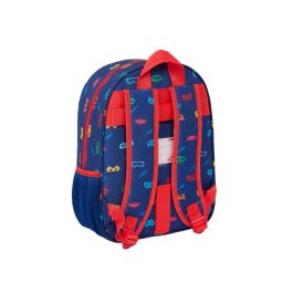 Mochila Safta Infantil Adaptable A Carro Pjmasks Ready 340x260x110 mm