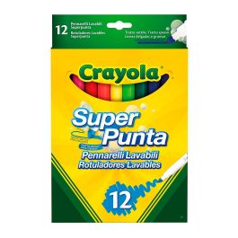 Crayola 7509 Rotuladores Lavables Punta Cónica Resistente Larga Duración 12 Unidades +12 Meses Colegio y Casa Precio: 3.88999996. SKU: S2403355