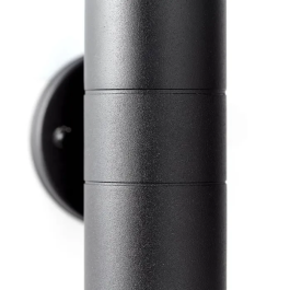 Brilliant BRI4004353346958 Aplique Descendente 2L, Negro, GU10 Max 18W, Bombilla no incluida