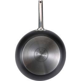 Masterpro Wok Foodies Bgmp-3558 de aluminio forjado con antiadherente Quantanium y base full induction, Ø28x7,2 cm