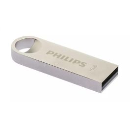 Philips FM16FD160B Memoria USB 2.0 de 16GB, Moon Vintage Silver, Plata