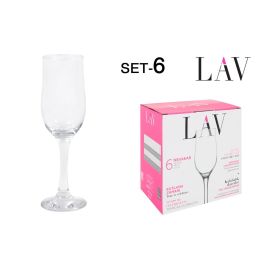 Set 6 Copas Champagne 195 cc NeVakar - Lav (4 Cajas) Precio: 32.49999984. SKU: B1EWJR5RYA