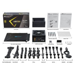 Seasonic VERTEX GX 1200 | Fuente de Alimentación ATX 1200W 80 PLUS Gold Modular Compatible ATX 3.0