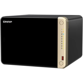 QNAP TS-664-8G NAS Torre Intel® Celeron® N5095 8 GB DDR4 6 Bahías Negro