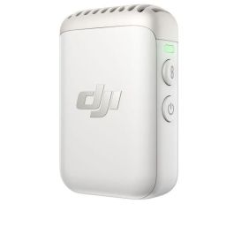 Dji DJI1726653659564 Transmisor inalámbrico Mic 2, blanco perla, audio HD, grabación de 32 bits