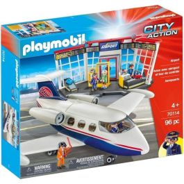 PLAYMOBIL AAABB47812 Aeropuerto y Avión, City Action, 146 piezas, a partir de 4 años Precio: 92.50000001. SKU: B1J2R3XD2A