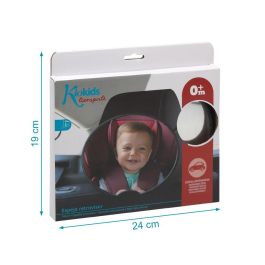 KioKids Espejo Retrovisor Trasero Para Bebé a Contramarcha, Visión Directa Asiento Trasero
