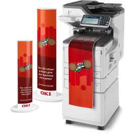 OKI Equipo multifuncion Laser LED Color MC853dnct