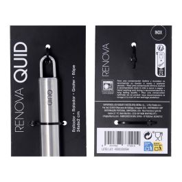 Quid Rallador de Acero Inoxidable Renova 24x6x2 cm (Pack de 12 Unidades)