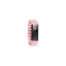 PULSERA CUANTIFICADORA SUNSTECH FITLIFE PINK - PANTALLA OLED 96*32MM - BT4.0 - BAT 60MAH - RESISTENTE AL AGUA HASTA 1M - MONITORIZACION Y AVISOS