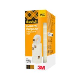 Scotch 508 Cinta Transparente 19mm x 33m - Pack 8 Rollos Precio: 4.49999968. SKU: B17KJTKXSN