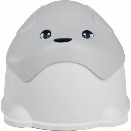 AAAIK01815 Juguetón Perro Pot encantador gris