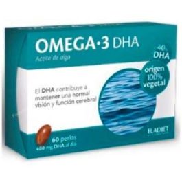 ELADIET Omega 3 DHA Ácido Docosahexaenoico 60 Perlas Complemento Alimenticio para Visión y Función Cerebral Precio: 24.7900004. SKU: B1G4AKEWVS