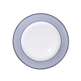 Santa Clara Vajilla Diana 18 Piezas, Porcelana Extra Blanca, Lavavajillas y Microondas (2 Unidades)