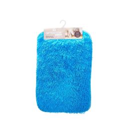 Alfombra de Pelo Largo 40x60 cm Azul - Giftdecor (24 Unidades) Alfombra de Pelo Largo 40x60 cm Azul - Giftdecor (24 Unidades)