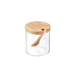 Leone Bote de Cristal con Cuchara 310 ml - Almacenamiento con Tapa 8.7 cm Alto x 8 cm Diámetro Precio: 4.88999962. SKU: B1KJNGENCK