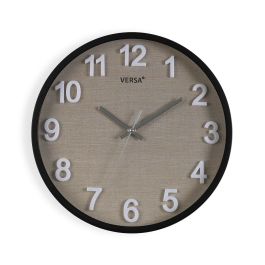 Reloj de Pared Versa Negro Plástico 4,5 x 30 x 30 cm Precio: 12.50000059. SKU: B1DQZWE6AP