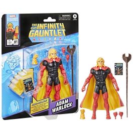 Hasbro Marvel Legends Adam Warlock – The Infinity Gauntlet 15 cm con Guante, Vara y Manos Alternativas