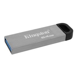 Kingston Pendrive 64GB USB3.2 Gen 1 DTKN/64GB Plata Llavero