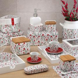 Salero con Tapa Versa Lover Cerámica 8,8 x 8,5 x 8,8 cm