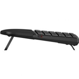 HP 685 Teclado Inalámbrico Dual-Mode Comfort Negro con Ángulos Ajustables y Teclas Programables para Negocio