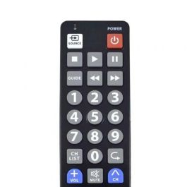Mando a distancia TM Electron SAMSUNG, LG, PHILIPS, SONY, PANASONIC Negro