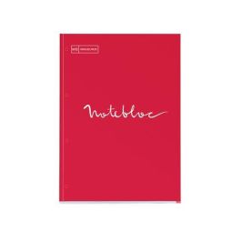 Recambio Miquelrius Emotions Notebook 1 A4 80H 90G Reciclado Encolado 4 Taladros Cuadric.5X5 Rojo Precio: 2.50000036. SKU: B1G5KGJR5F