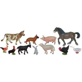 Miniland Juego de 11 Figuras de Animales de la Granja (Caballo, Vaca, Cerdo, Gallina, Oveja y más) con Guía Didáctica Precio: 42.89000001. SKU: B19CVY2J3R