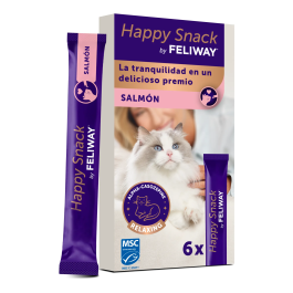 Feliway Snacks Calmantes para Gatos Happy Snack Salmón - 6 Sticks Precio: 7.5000002. SKU: B143VFWT69