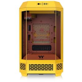 Thermaltake The Tower 250 Butter Caramel Mini Torre PC Mini-ITX Amarillo con Panel LCD