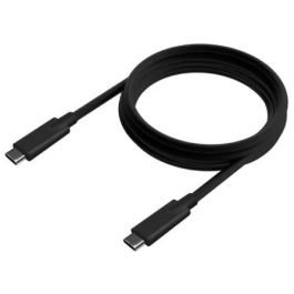 AISENS - CABLE USB 3.2 GEN2x2 ALUMINIO 20GBPS 8K@30HZ 5A 100W E-MARK, TIPO USB-C/M-USB-C/M, GRIS, 3.0M