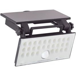 Brilliant BRI4004353437793 Aplique Exterior LED Solar con Detector de Movimiento LUTON, 4W, Plástico y Metal, Negro Brilliant BRI4004353437793 Aplique Exterior LED Solar con Detector de Movimiento LUTON, 4W, Plástico y Metal, Negro
