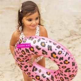 Flotador Hinchable Swim Essentials Leopard Rosa claro