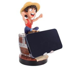 Cable Guy Luffy One Piece Soporte para Mando y Móvil - 20cm Compatible PlayStation, Xbox, iPhone