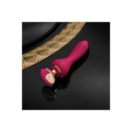 Masajeador Shunga Sanya Rojo Fucsia Masajeador Shunga Sanya Rojo Fucsia