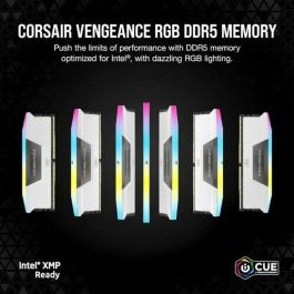 Corsair Vengeance RGB CMH32GX5M2B6000C30W módulo de memoria 32 GB 2 x 16 GB DDR4 6000 MHz Corsair Vengeance RGB CMH32GX5M2B6000C30W módulo de memoria 32 GB 2 x 16 GB DDR4 6000 MHz